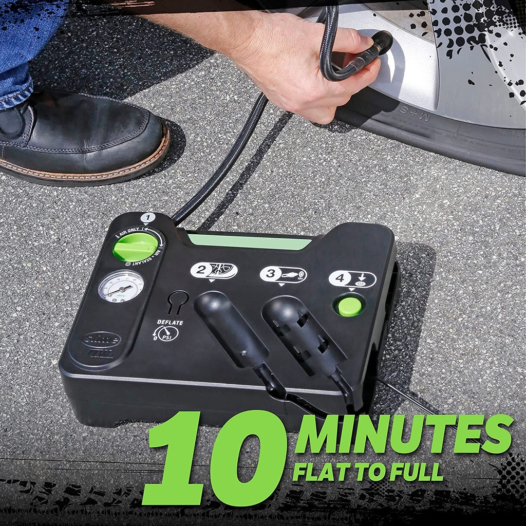Slime 50122 Flat Tire Puncture Emergency Kit with Sealant