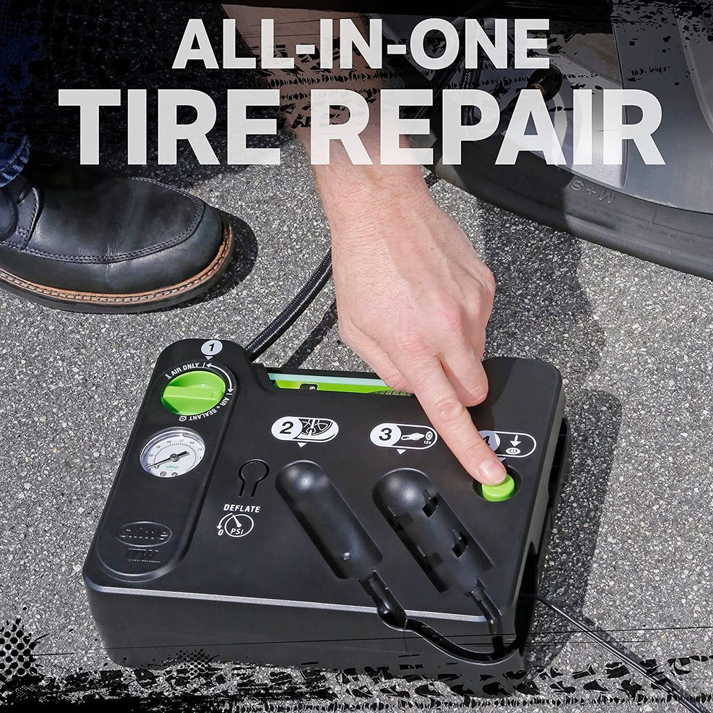 Slime 50122 Flat Tire Puncture Emergency Kit with Sealant