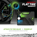 Slime 50122 Flat Tire Puncture Emergency Kit with Sealant