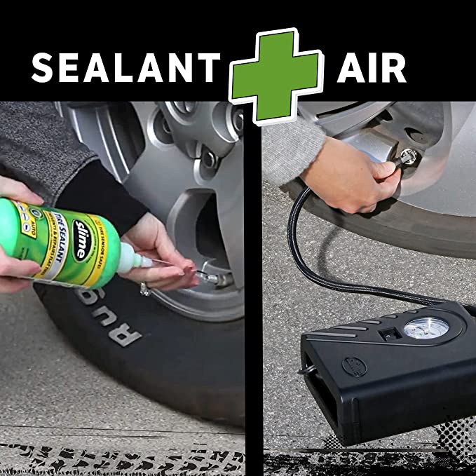 Slime 50107 Flat Tire with Sealant (15 minutes)