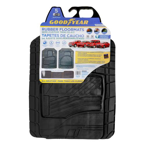 GoodYear Rubber Car Mats 5 Units